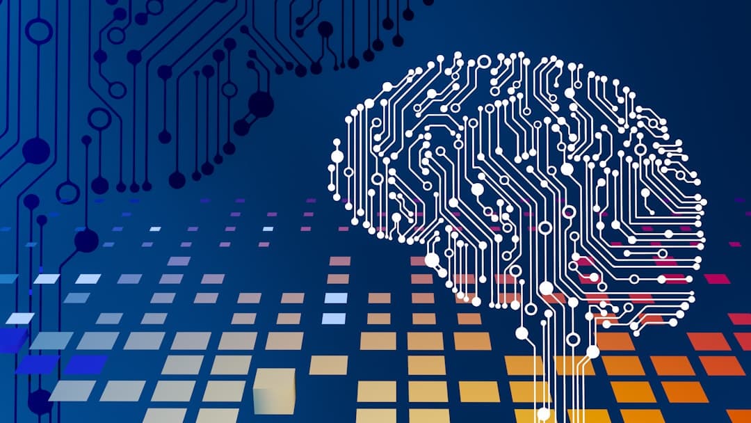 a computer circuit board with a brain on it. Cover image for: How AI Medical Scribes Handle Medical Terminology and Abbreviations.